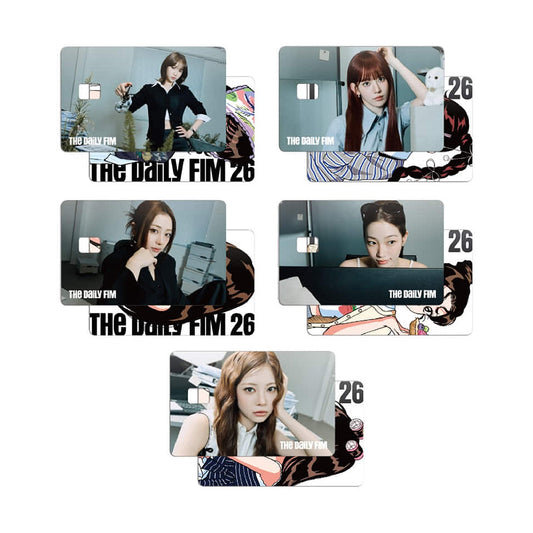 LE SSERAFIM [2026 Season’s Greetings: Holiday House] Card Cover Sticker