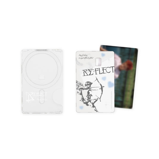 PARK JI HOON [REFLECT] Magnetic Card Case & Card Sticker Set