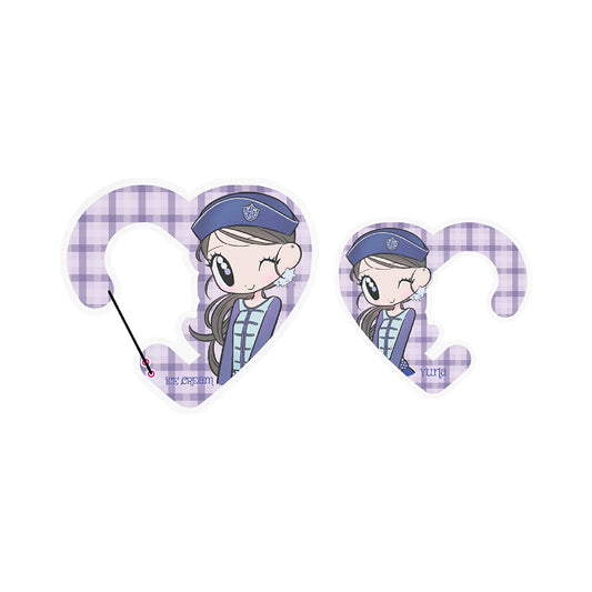 ITZY YUNA [Ice Cream] Illust Carabiner