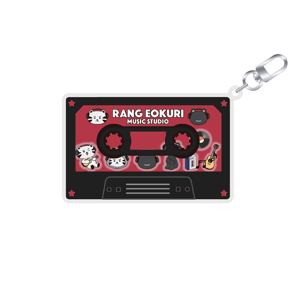 AHN HYO SEOP [RANG & EOKURI] Acrylic Shaker Keyring