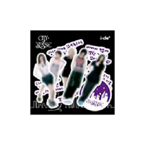 i-dle [City of Sense Exhibition] Sticker Set
