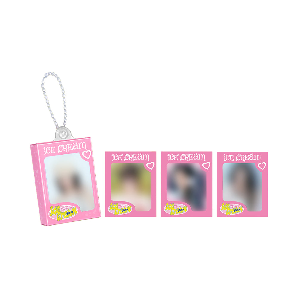 ITZY YUNA [Ice Cream] Acrylic Block Keyring