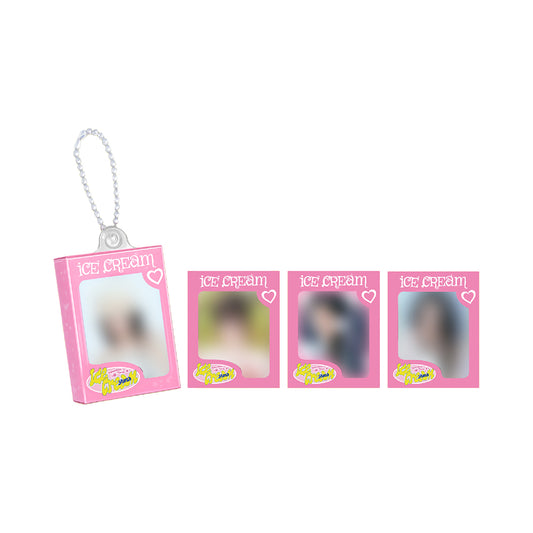 ITZY YUNA [Ice Cream] Acrylic Block Keyring