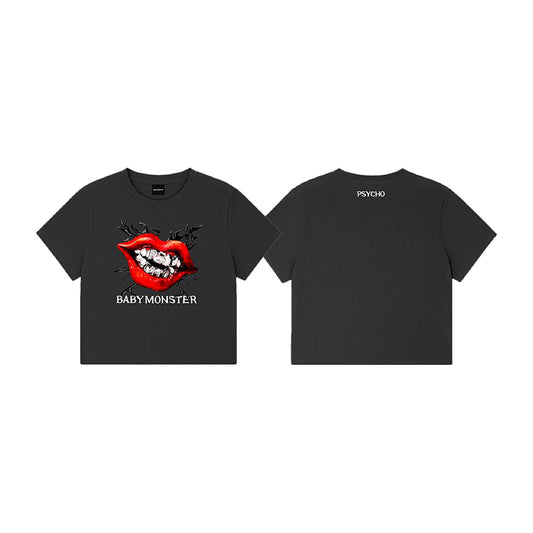 BABYMONSTER [PSYCHO] Symbol Crop T-Shirt