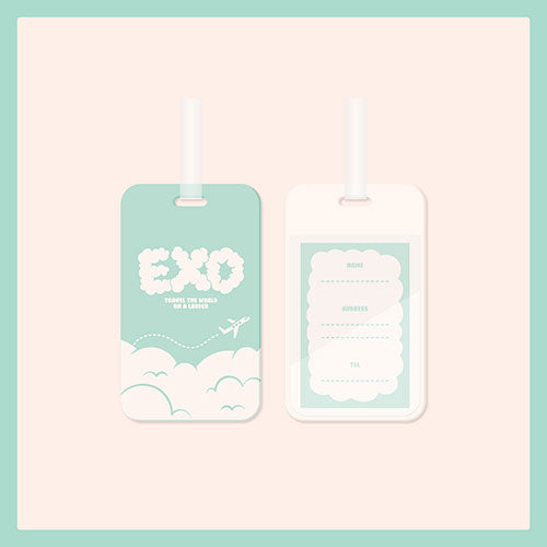 EXO [EXO's Travel the World on a Ladder Pop-Up] Luggage Tag