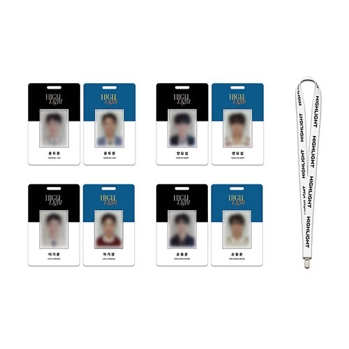 HIGHLIGHT [2024 Season's Greetings] ID Card & Lanyard Set