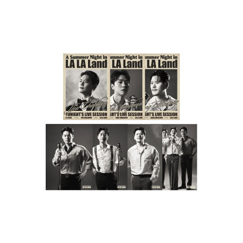 LA POEM [A Summer Night in LA LA Land] Poster Set