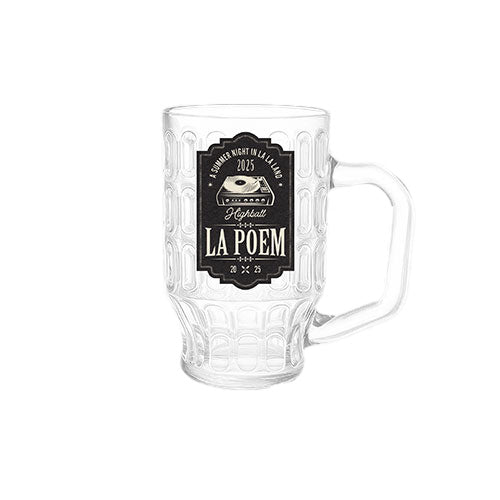 LA POEM [A Summer Night in LA LA Land] Highball Glass