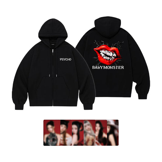 BABYMONSTER [PSYCHO] Zip-Up Hoodie