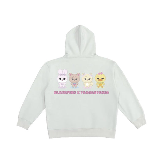 BLACKPINK [BLACKPINK X TAMAGOCHI] Basic Hoodie (Light Grey)