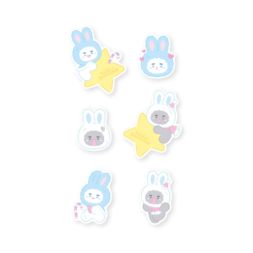 SHINee ONEW [JJINGNYANG's Twinkle! Snowyland] Removable Sticker Set
