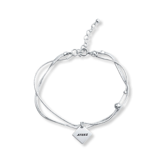 ATEEZ [GOLDEN HOUR : Part.5] 925 Silver Bracelet