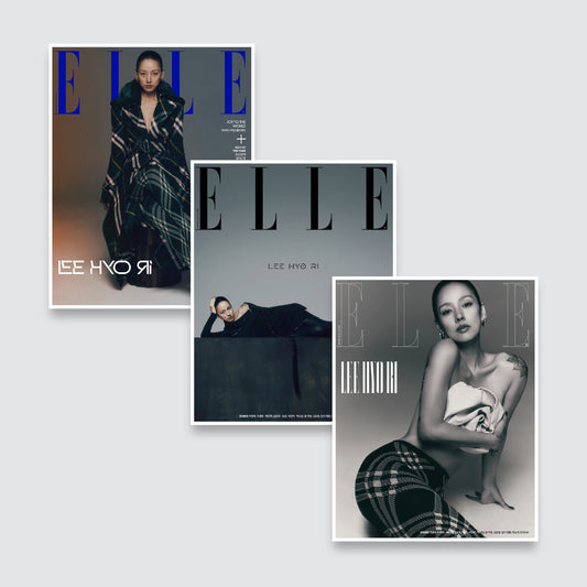 ELLE Korea Magazine December 2023 : Lee Hyo Ri Cover