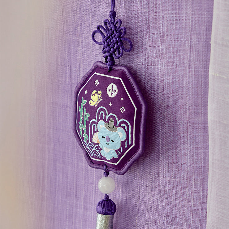 BT21 [Premium K-Edition] Embroidered Tassel Keyring