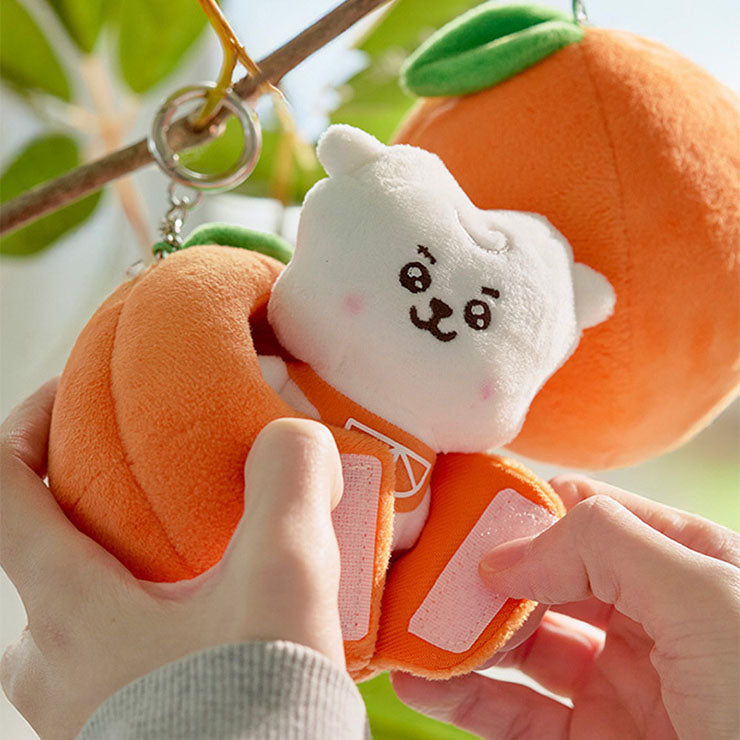 BT21 Baby [Orange Party] Plush Doll Keyring