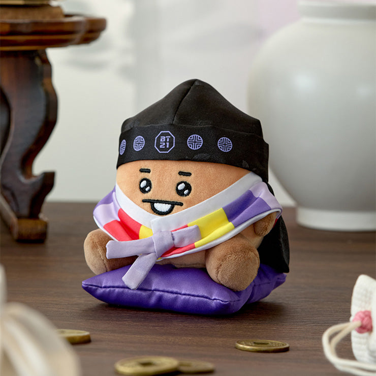 BT21 [Premium K-Edition] Sitting Plush Doll