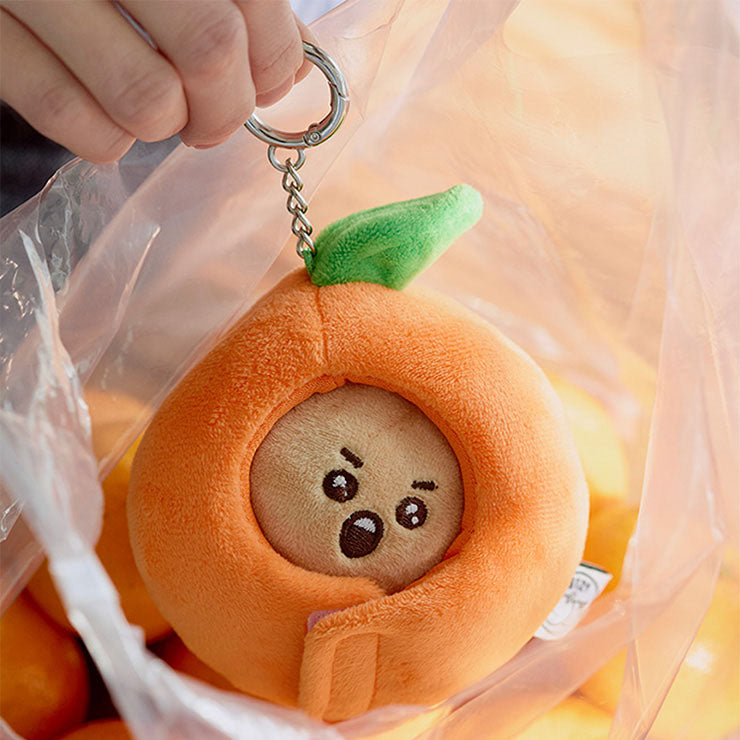 BT21 Baby [Orange Party] Plush Doll Keyring