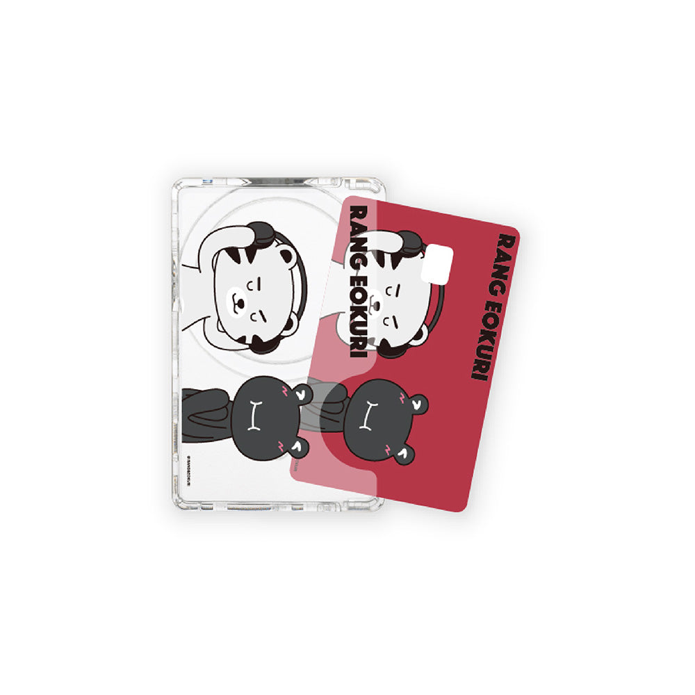 AHN HYO SEOP [RANG & EOKURI] Magnetic Card Case & Sticker Set