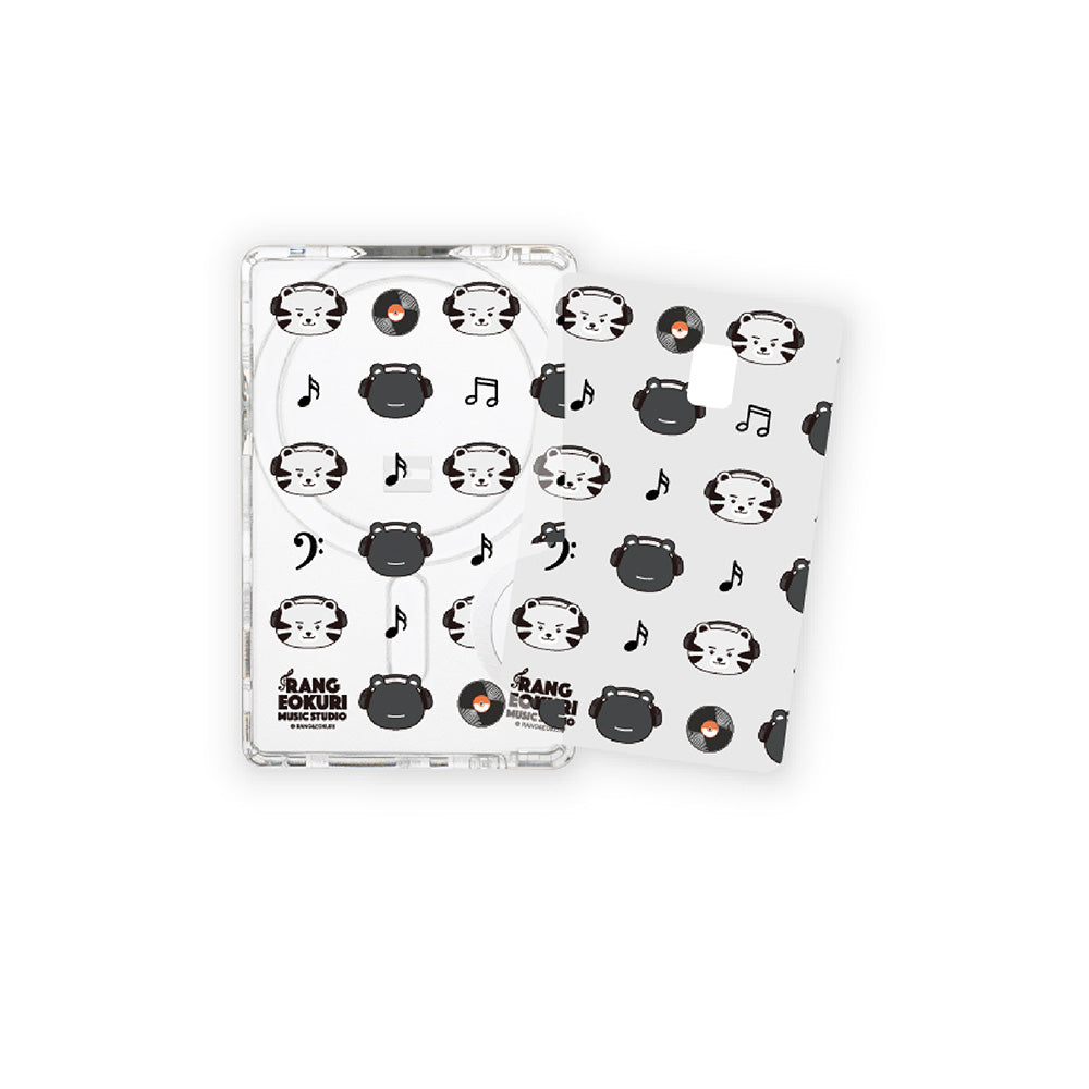 AHN HYO SEOP [RANG & EOKURI] Magnetic Card Case & Sticker Set
