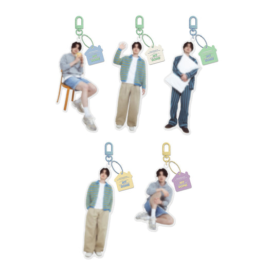 LEE DONG WOOK [Fanmeeting : MY SWEET HOME] Random Acrylic Keyring