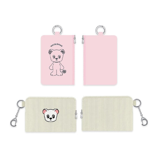 LEE DONG WOOK [WOOKDONG’s Home Sweet Home] Card Wallet Keyring