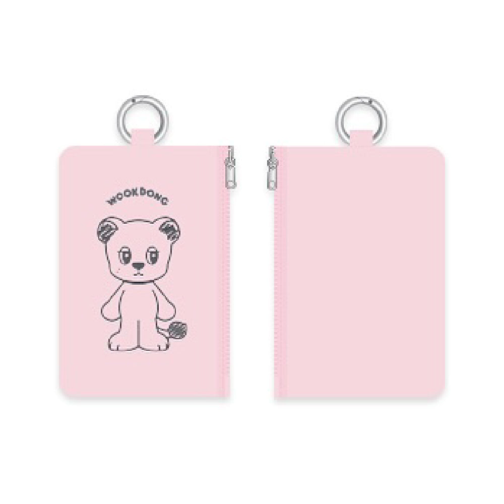 LEE DONG WOOK [WOOKDONG’s Home Sweet Home] Card Wallet Keyring