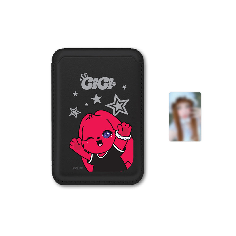 i-dle YUQI [Motivation] GIGI MagSafe Card Wallet
