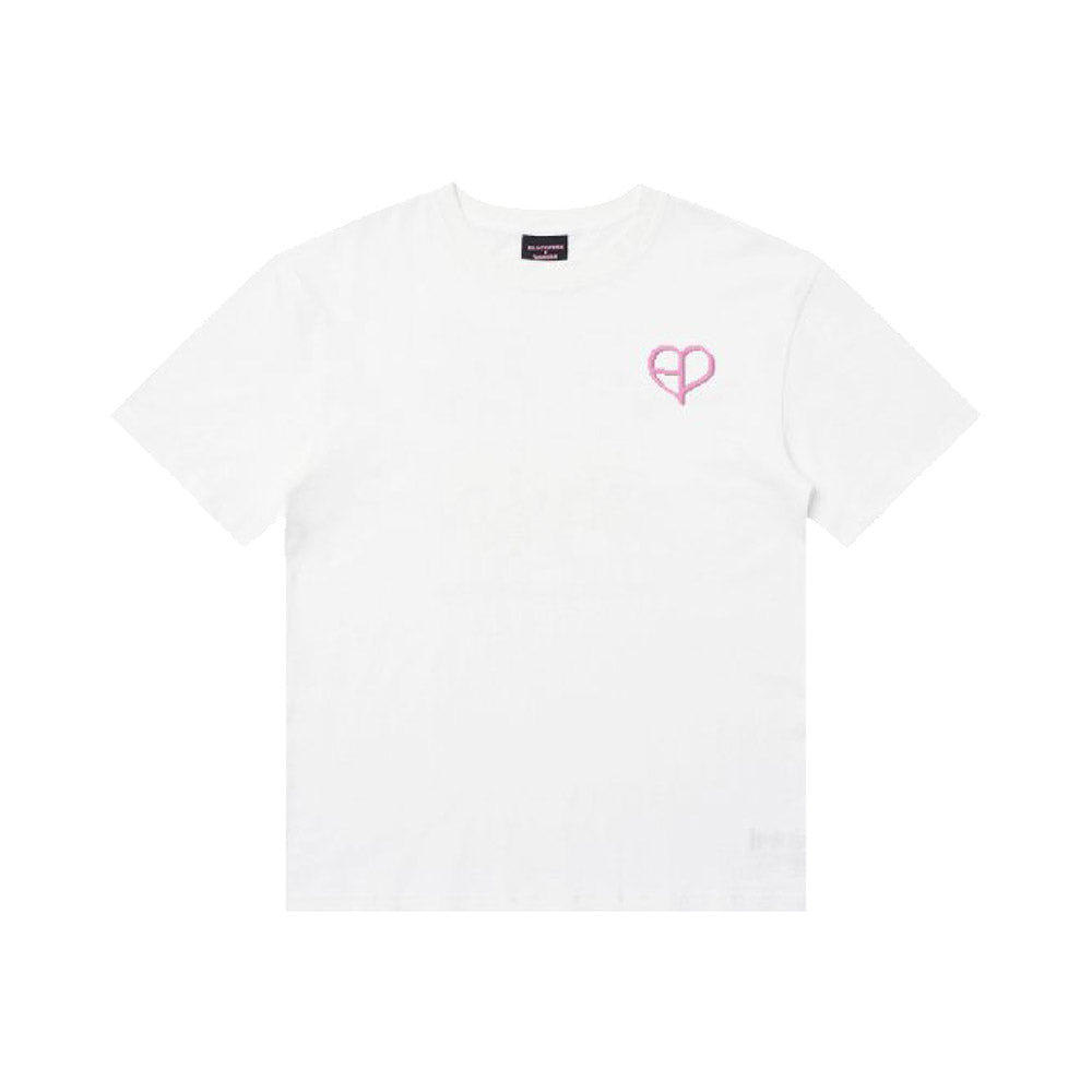 BLACKPINK [BLACKPINK X TAMAGOCHI] Basic T-Shirt (White)