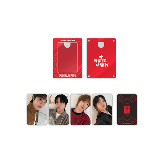 DRAGON PONY [RUN RUN RUN] Photocard Frame Magnet Set