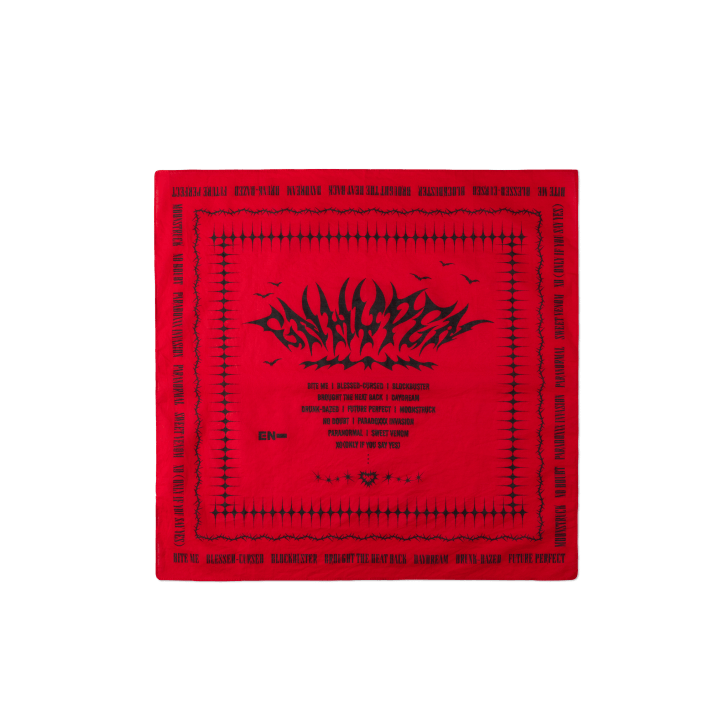 ENHYPEN [Pop Up in Orange County] Bandana (Red)