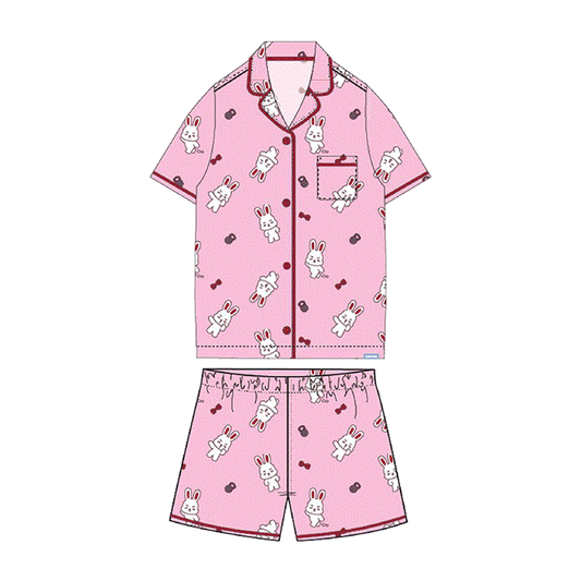SEVENTEEN [MINITEEN ✕ SPAO] Short Pajama Set