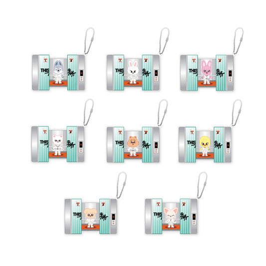 STRAY KIDS [THIS & THAT] SKZOO Capsule Acrylic Keyring