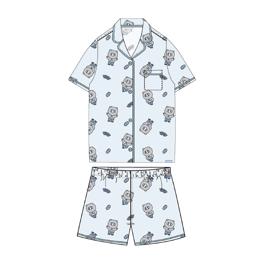 SEVENTEEN [MINITEEN ✕ SPAO] Short Pajama Set