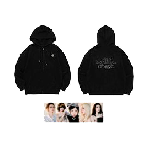 i-dle [City of Sense Exhibition] Loose-fit Zip-Up Hoodie