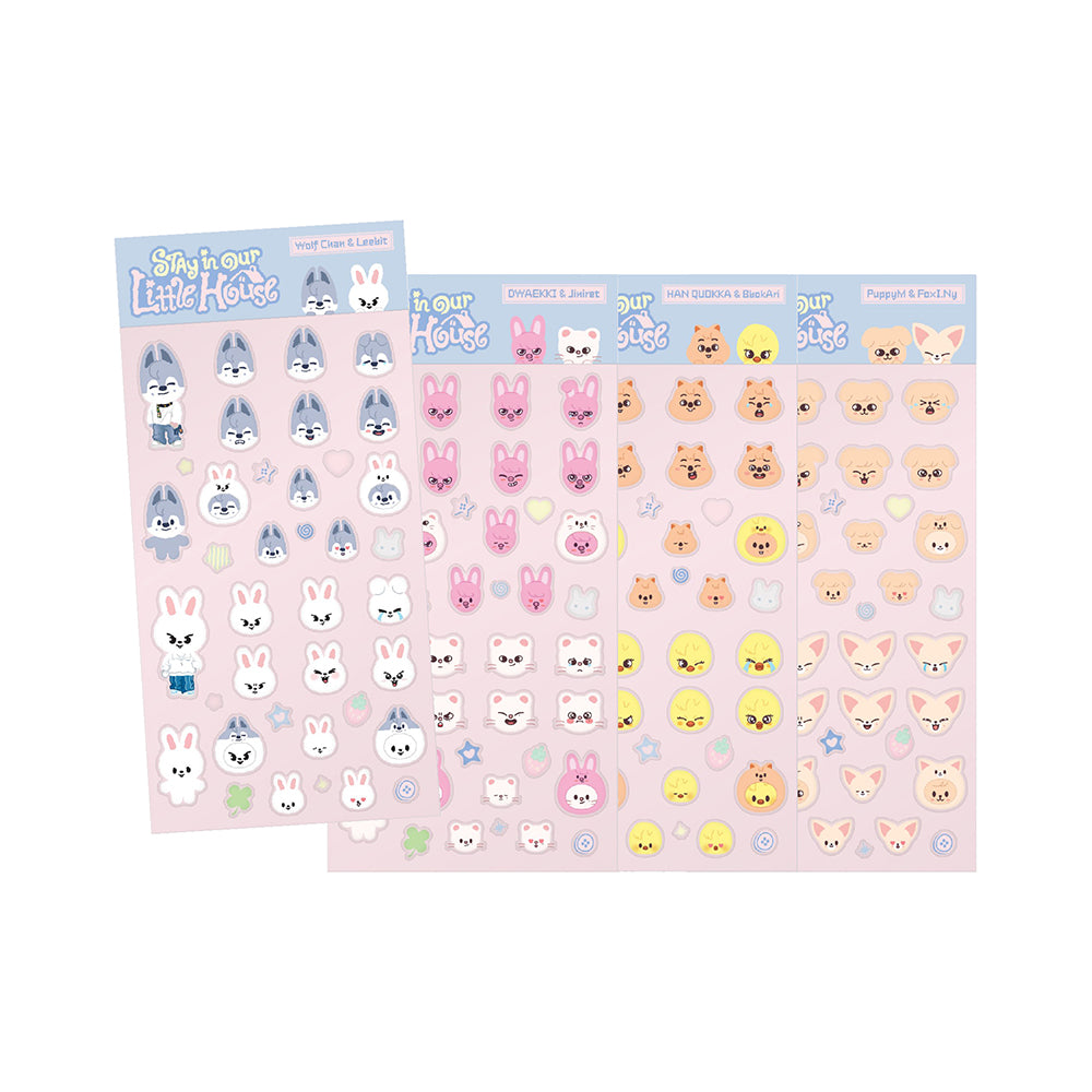 STRAY KIDS [STAY in Our Little House] SKZOO 3D Sticker