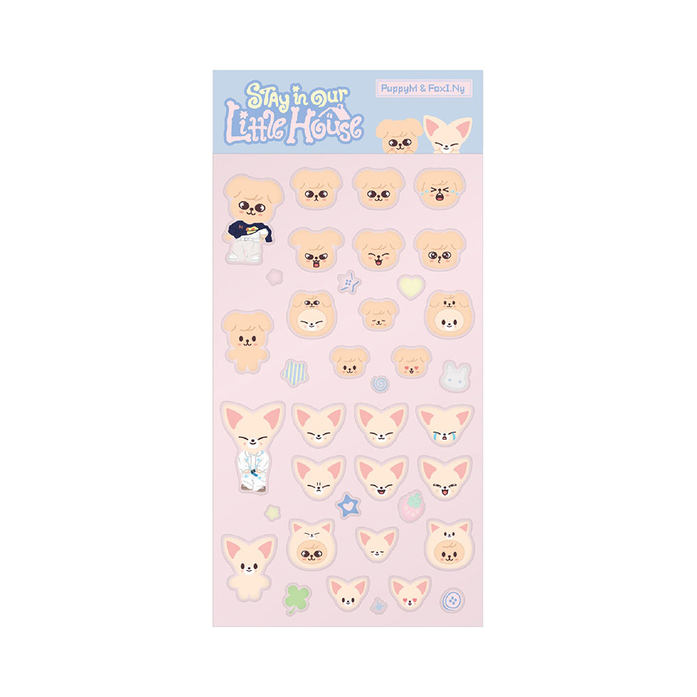 STRAY KIDS [STAY in Our Little House] SKZOO 3D Sticker