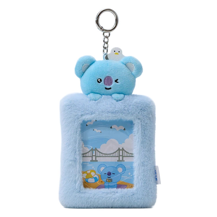 BT21 [BUSAN] Plush Photocard Holder Keyring
