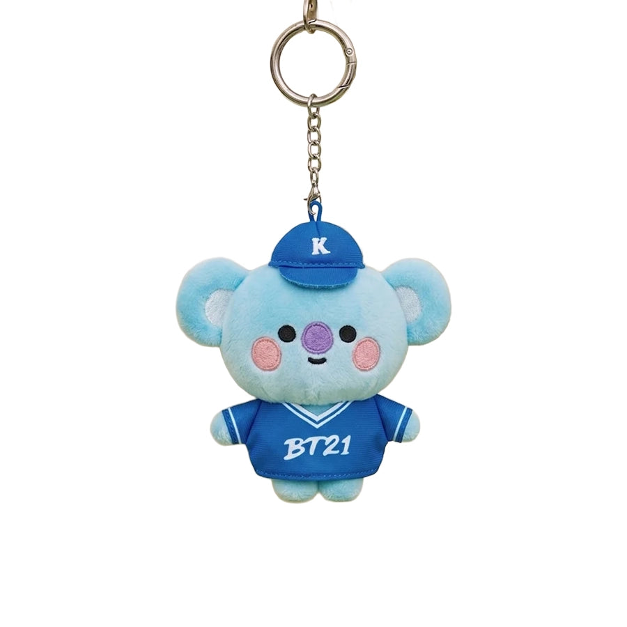 BT21 Baseball Finger Plush Keyring