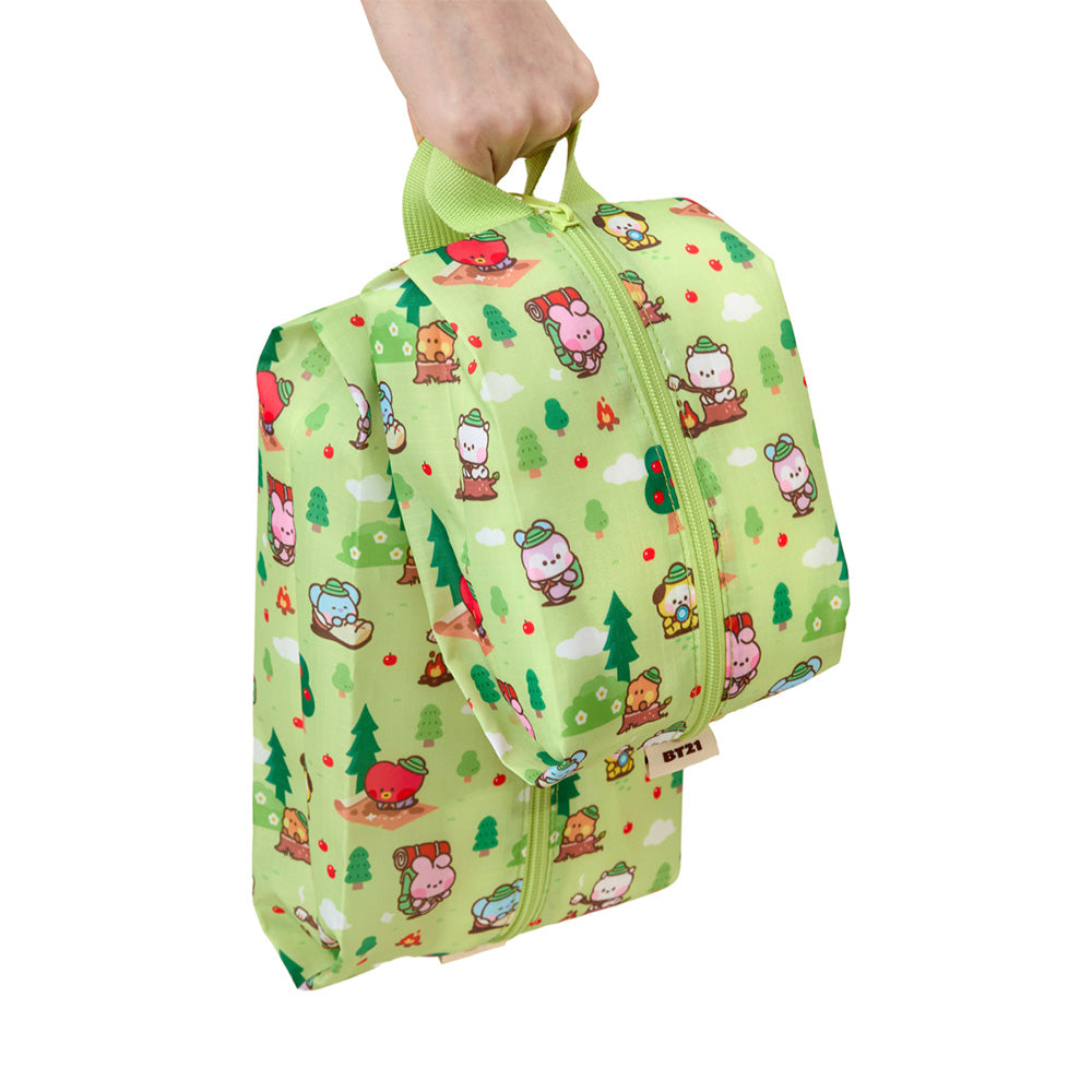 BT21 minini [Scout] Multi Pouch Set (Green)
