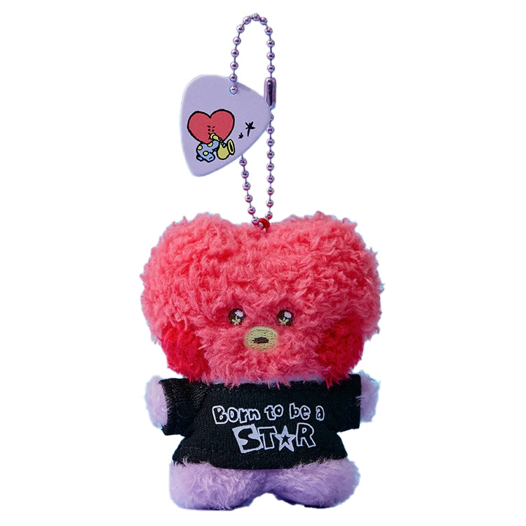 BT21 minini Band Plush Doll Keyring