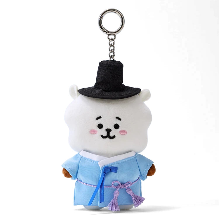BT21 K-Scholar Plush Doll Keyring