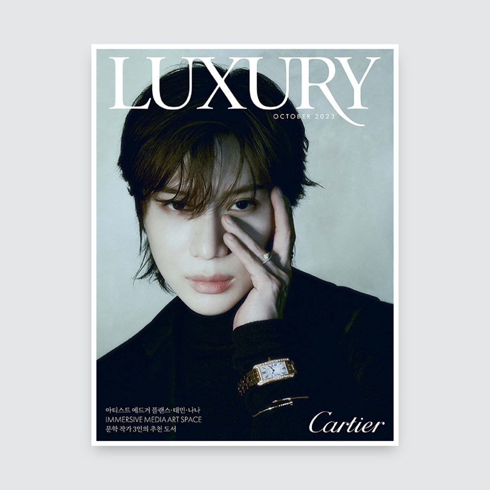 LUXURY Korea Magazine October 2023 : SHINee Taemin Cover