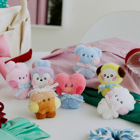 BT21 minini Mini Plush Doll (Ribbon Edition)