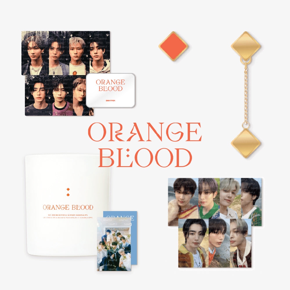 ENHYPEN [ORANGE BLOOD] All Package – KPOP2U_Unnie