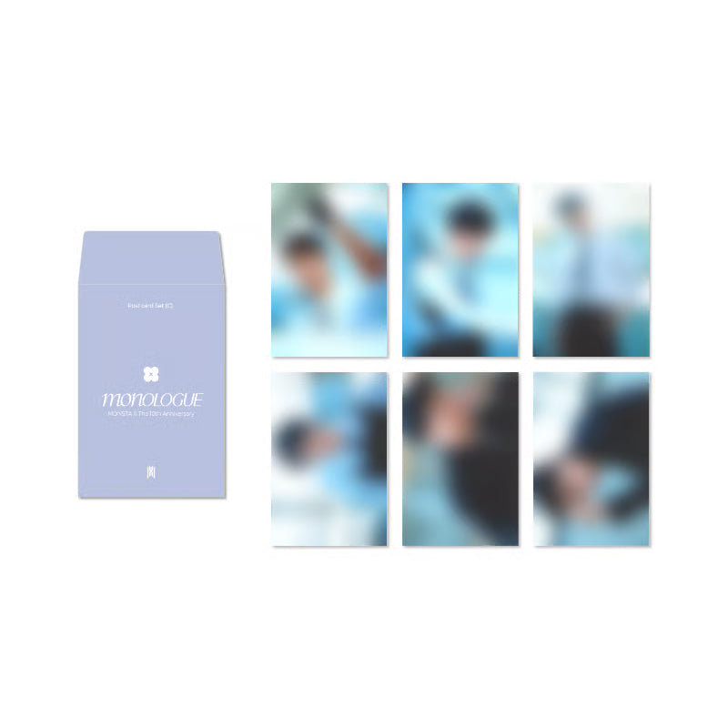 MONSTA X [10th Anniversary: MONOLOGUE] Postcard Set