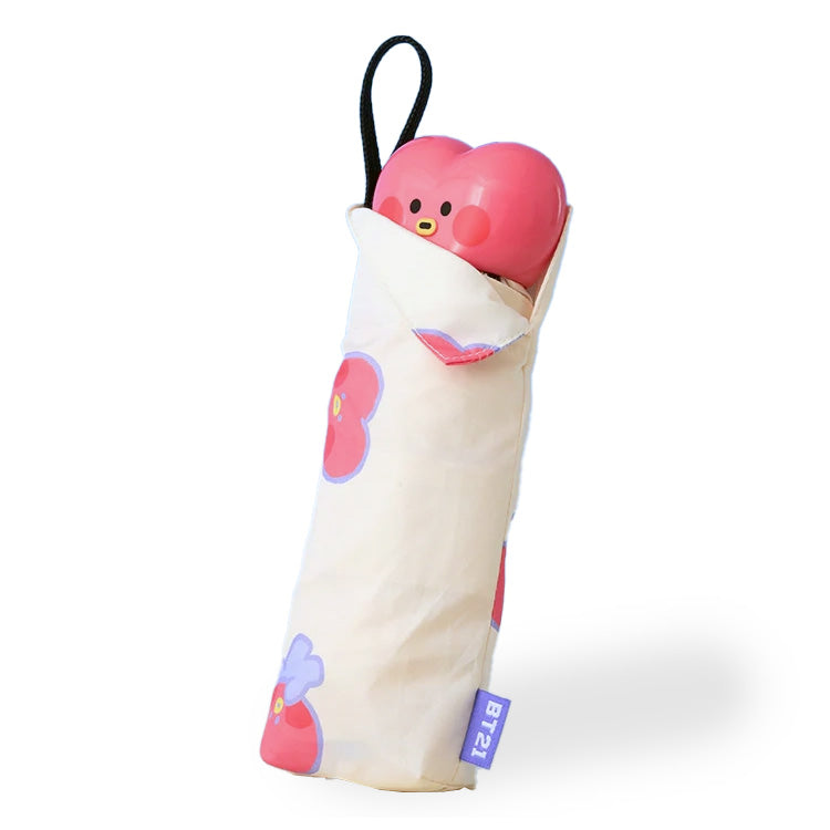 BT21 minini Mini [Rainy Day] Foldable Umbrella