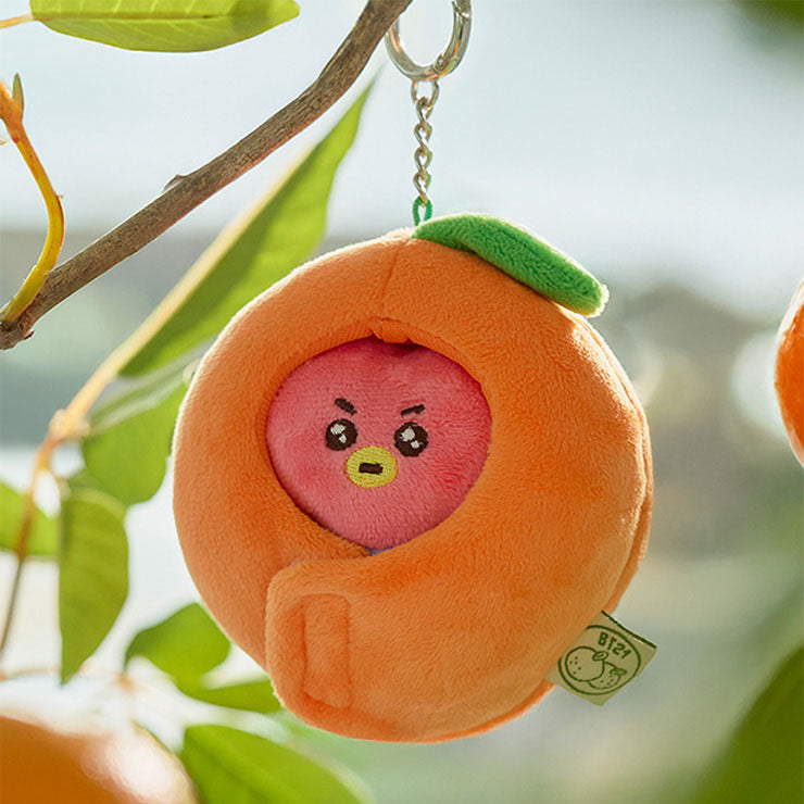 BT21 Baby [Orange Party] Plush Doll Keyring