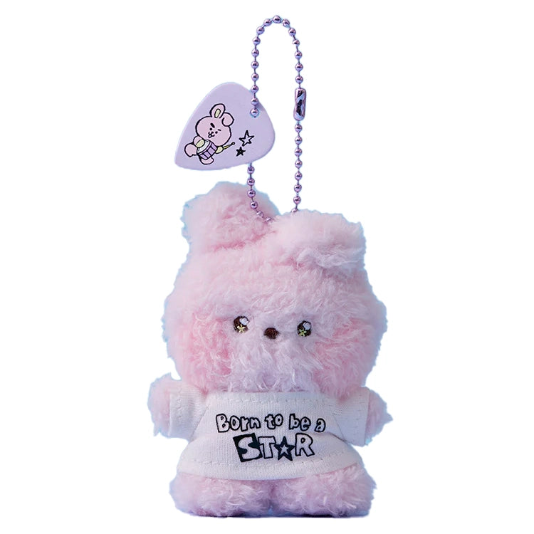 BT21 minini Band Plush Doll Keyring