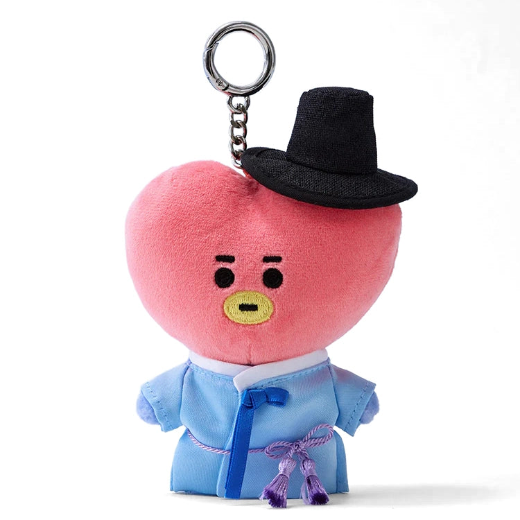 BT21 K-Scholar Plush Doll Keyring