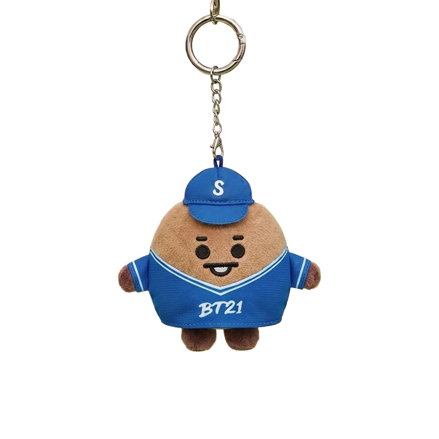 BT21 Baseball Finger Plush Keyring